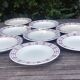 Set of eight hollow plates Villeroy & Boch model CAROLA