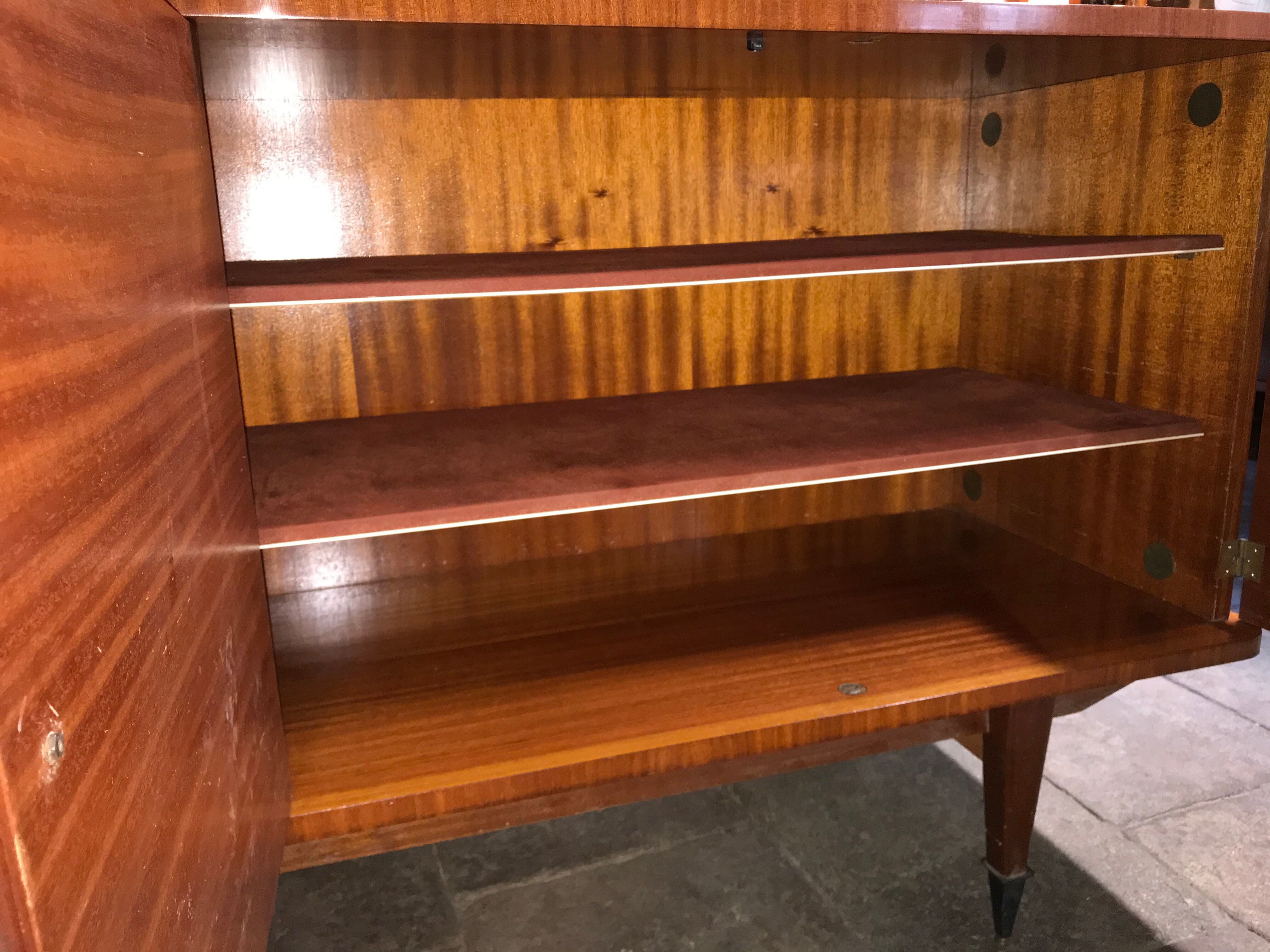 Sideboard wood varnished years 50