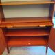 Vintage mahogany library by Hugo Troeds, Sweden, 1960s.