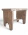 Rustic Weathered Wood Farm Stool/ Accent Table, Spain,  Early 20th-C