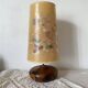 Vintage lamp with wooden base, 44 cm