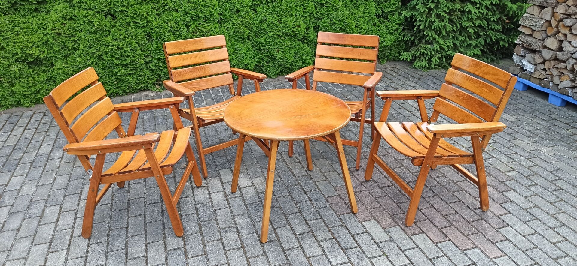 Garden Furniture Set from Herlag, 1970s