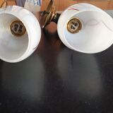 Torch wall lights