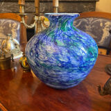 Vase in glass paste