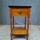 Cherry wood bedside table
