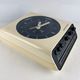 Space Age vintage Intercord QE 11 Quartz electronic clock with radio