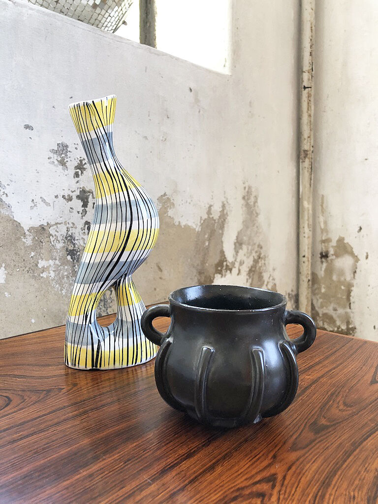 Tasca Italy polymorphic ceramics vase