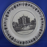 Pair of fine earthenware plates from Monteraux Leboeuf and Thibault early 19th