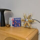 Ceiling lamp, wall lamp, chandelier sun, star, Italy vintage 1960