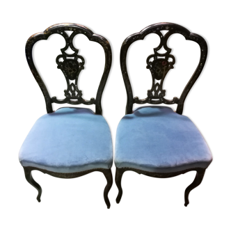 Paire de chaises Napoléon III