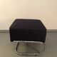 Vintage Bauhaus Tubular Taburet Ottoman