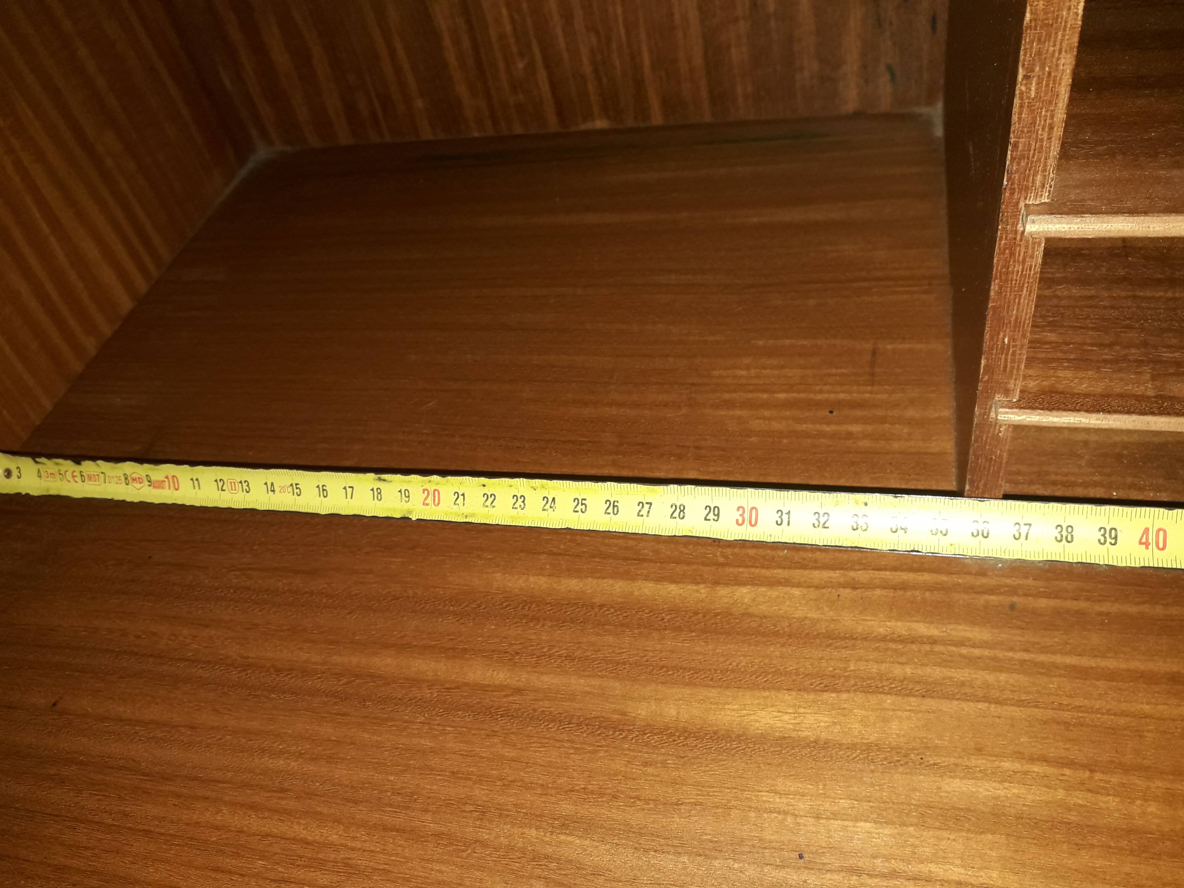 Vintage writing desk feet compass