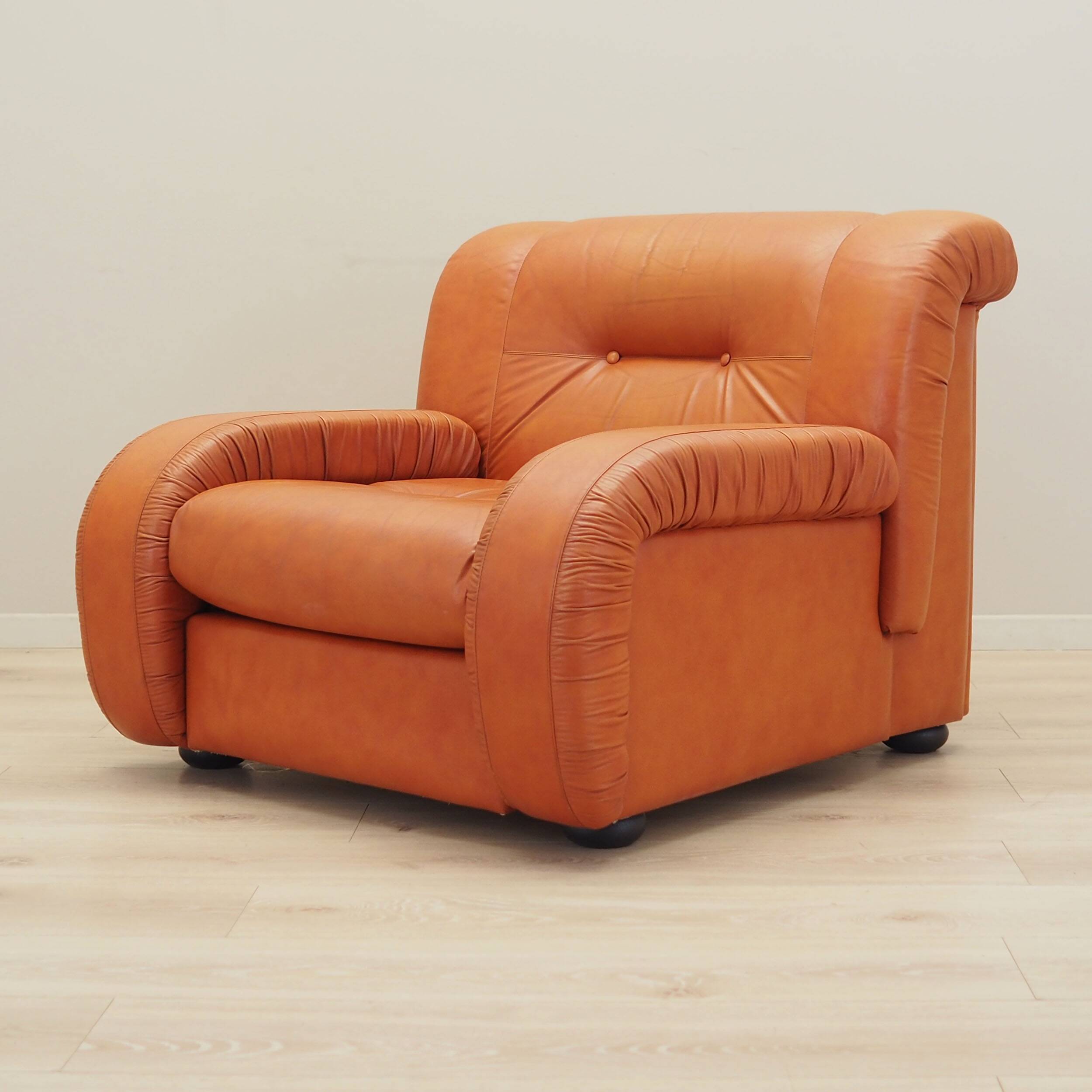 Red armchair, Danish design, 1970s, production: Denmark