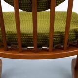 Midcentury Teak Rocking Chair by Frank Reenskaug for Bramin, 1960s