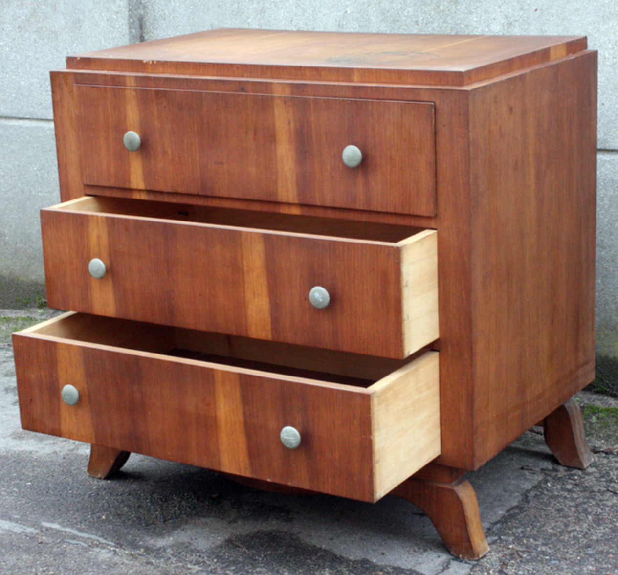 Vintage chest of drawers 30/40 years, solid wood