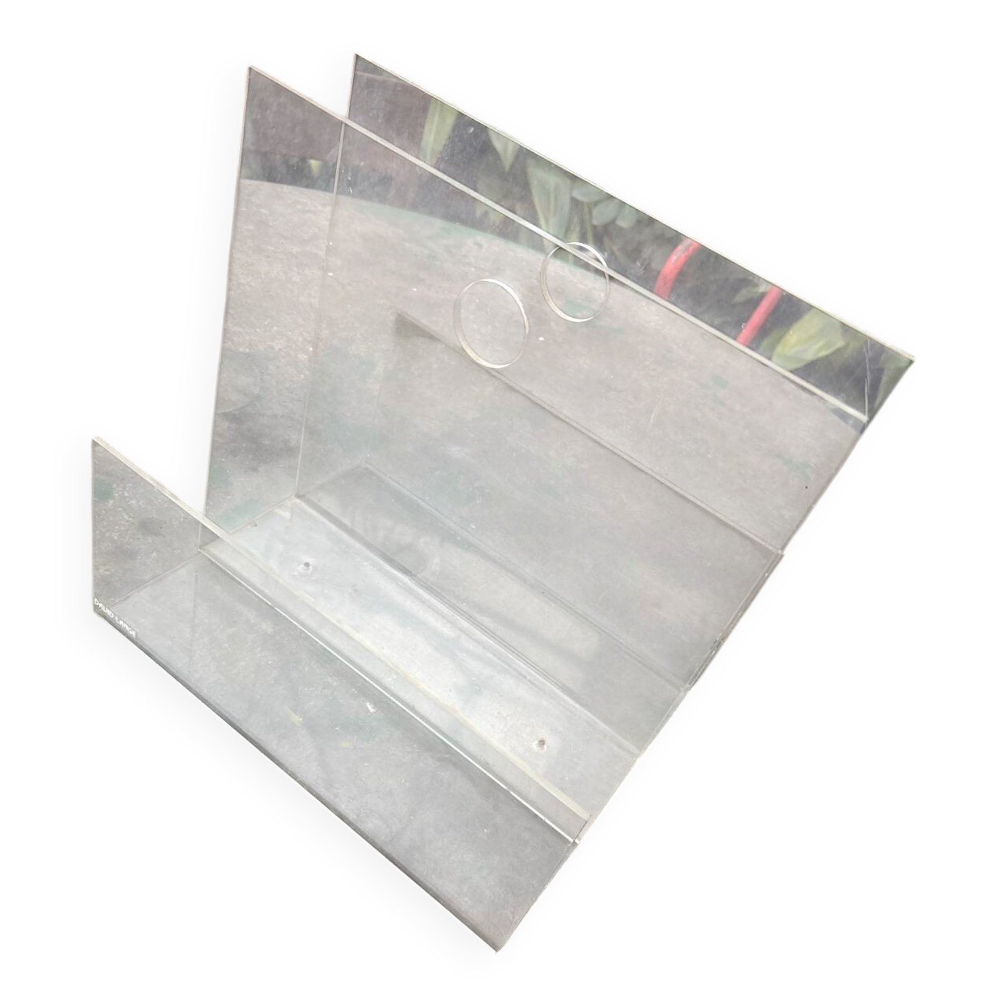 Magazine rack and vinyls