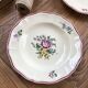 Set de 10 assiettes fleuries Sarreguemines Lyon