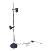 Floor lamp spots metal wood
