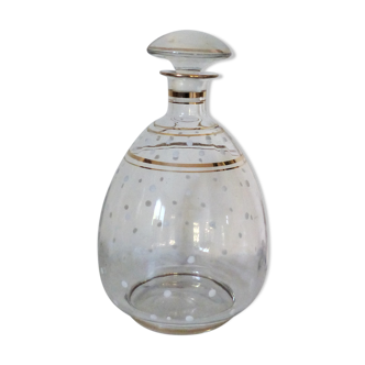 Art Deco crystal carafe