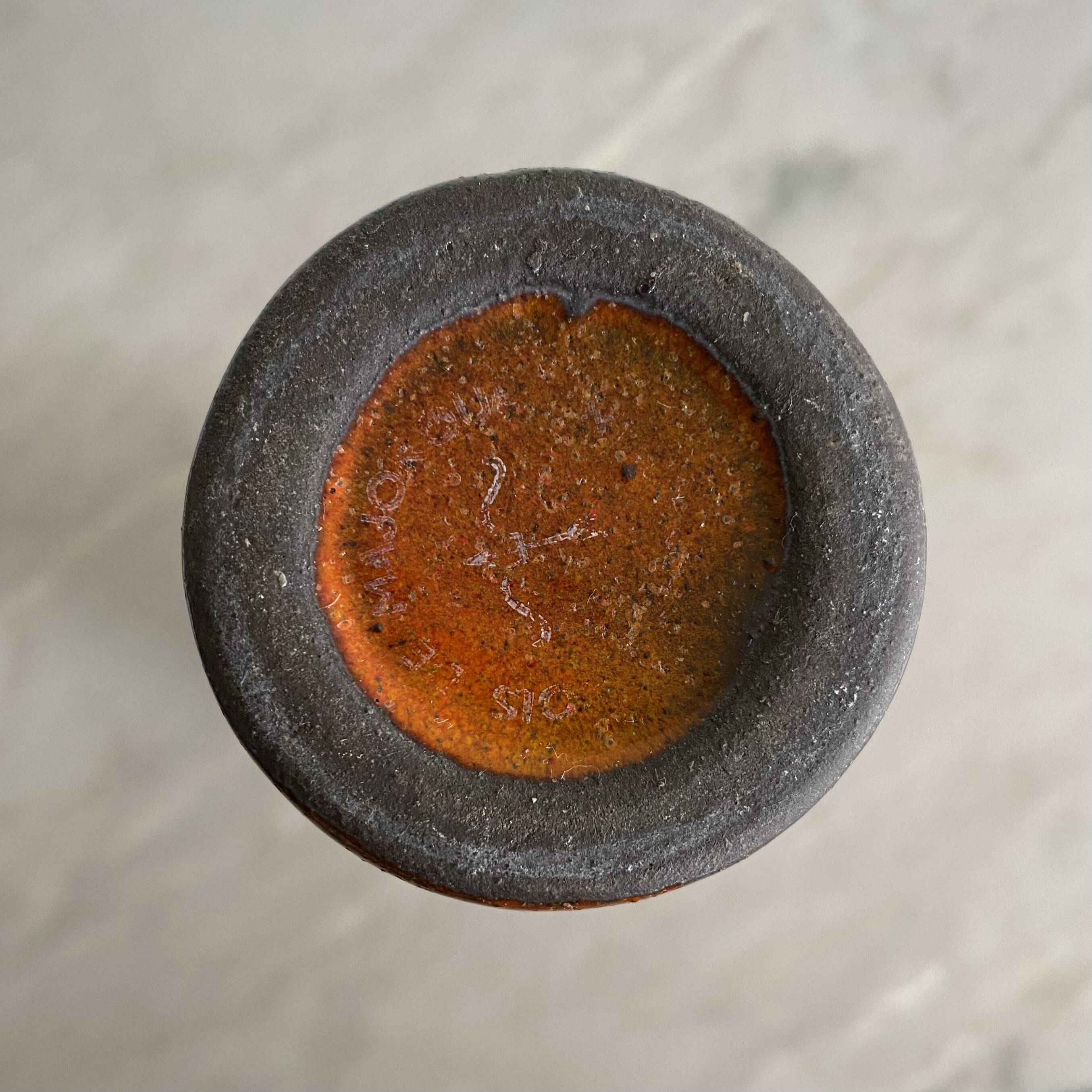 Kings of Majorca stoneware vase