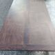 Art Deco dining table in solid oak – in the style of Dudouyt