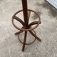 Baumann bistro style 1960s curved wood swivel parrot coat rack