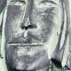 Ceramic woman in the Picasso style