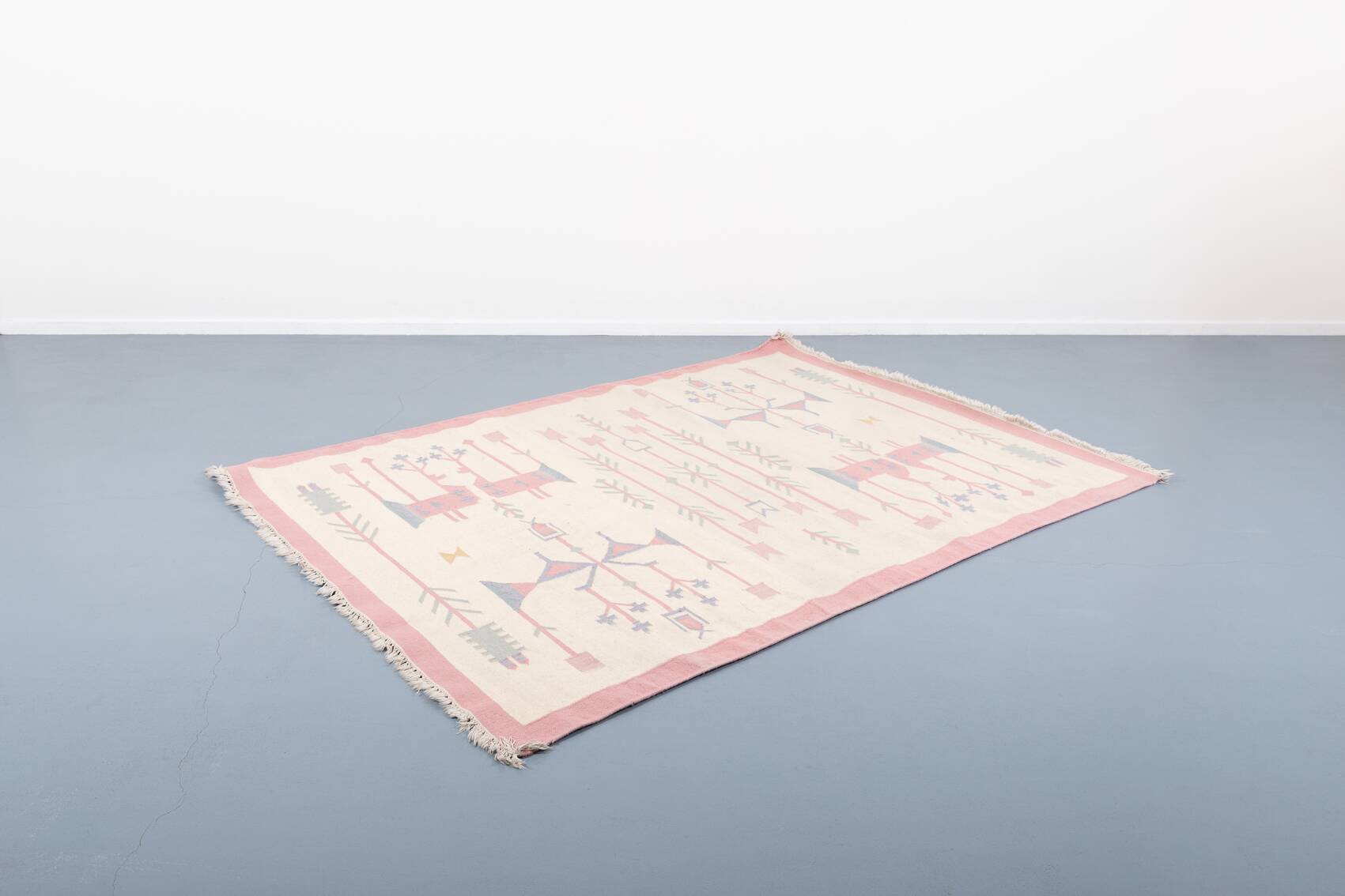 Vintage Scandinavian Modern Woven rug, 1970’s