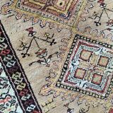 Tapis ancien persan kurde pour couloir 108x352 cm
