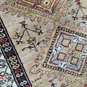Ancient Persian Kurdish carpet for corridor 108x352 cm