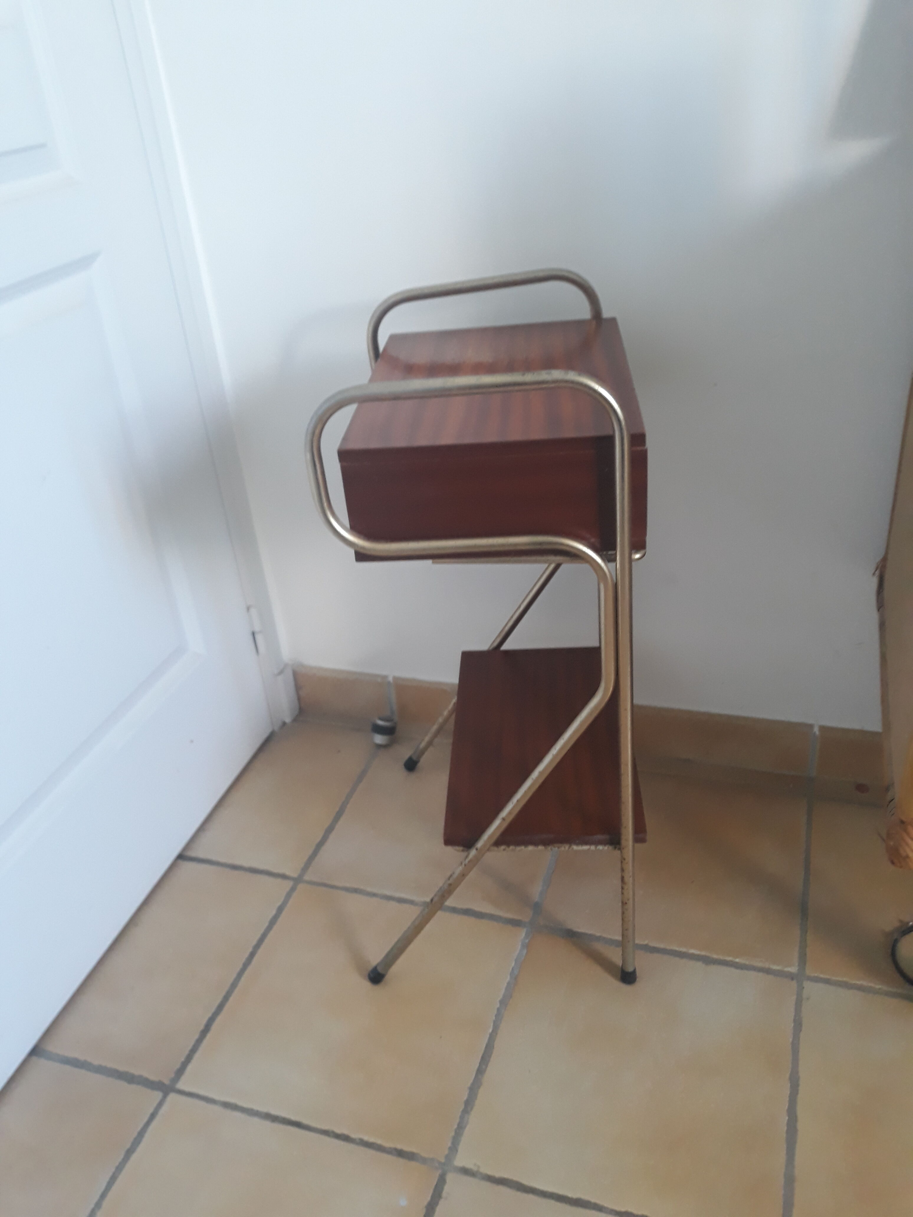 Vintage bedside table