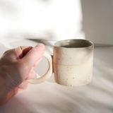 Artisanal ceramic cup in sandstone Léa Baldassari