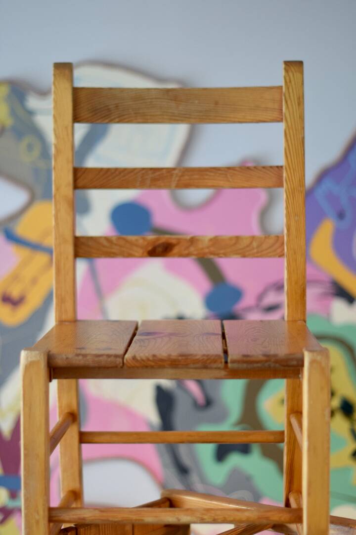 Fir tree mountain chair - France 1960