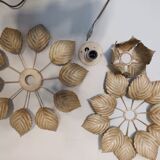 Wall lamp flower 70s