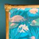 Ancient fibreglass plateau – Bamboo and rattan frame – Bird decor