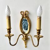 Louis XVI Wall Lamp Mirror Lucien Gau