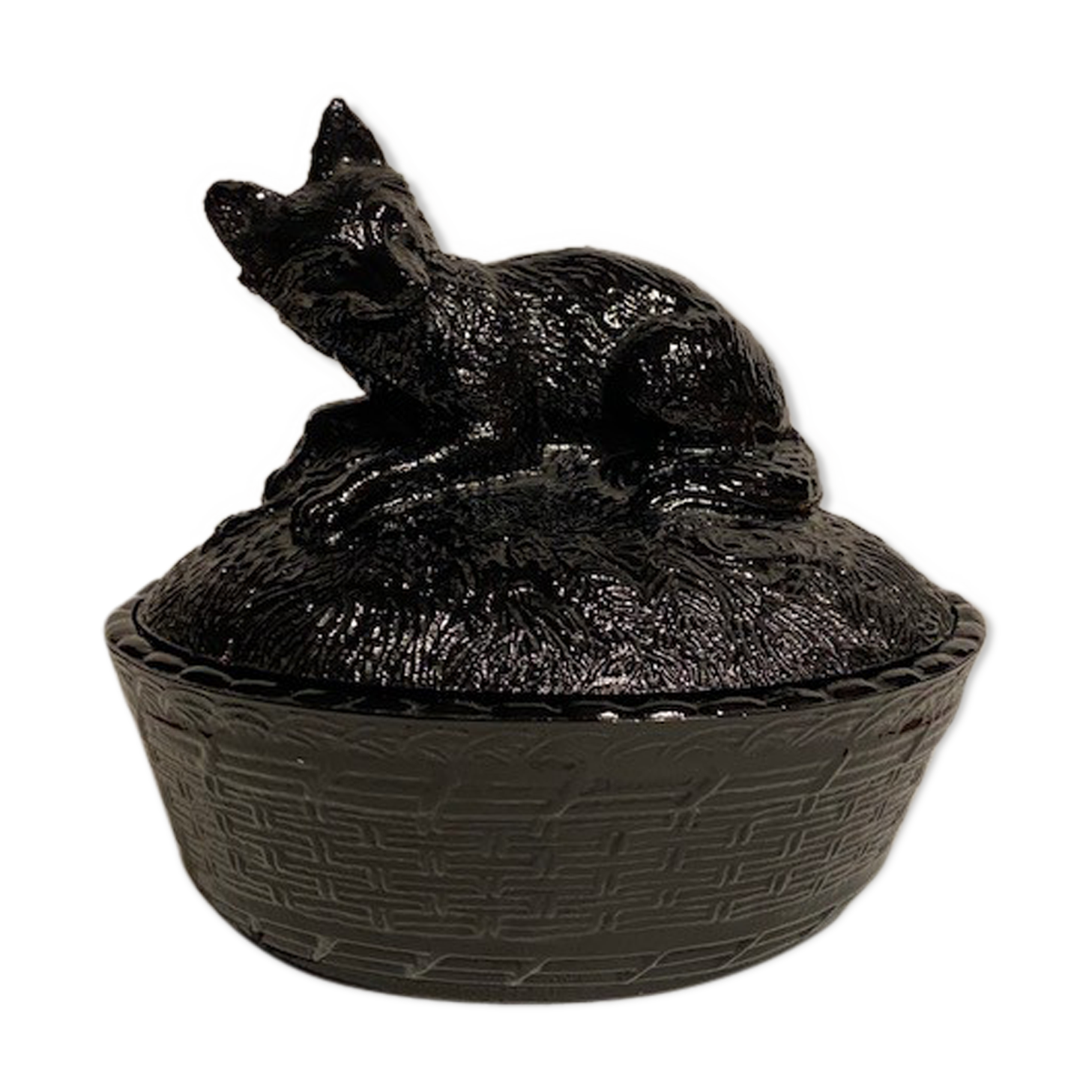 Black Opaline Candy Fox