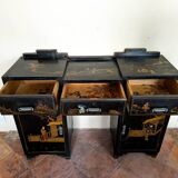 Small Chinese lacquer desk