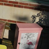 Pink pharmacy cupboard