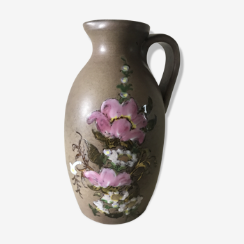 Vase pichet carafe Vallauris signe Mabyjo’s