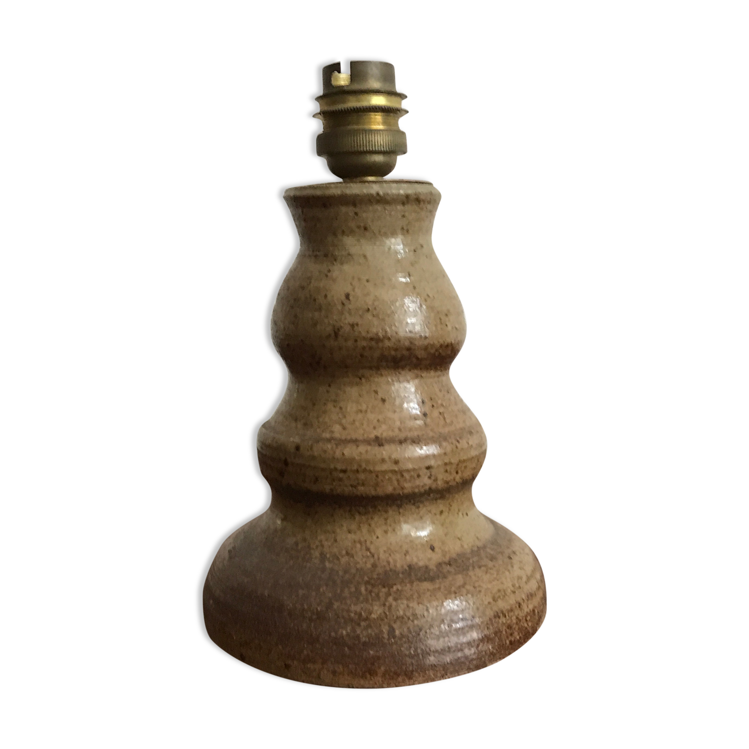 Pyrite stoneware lamp foot 60s