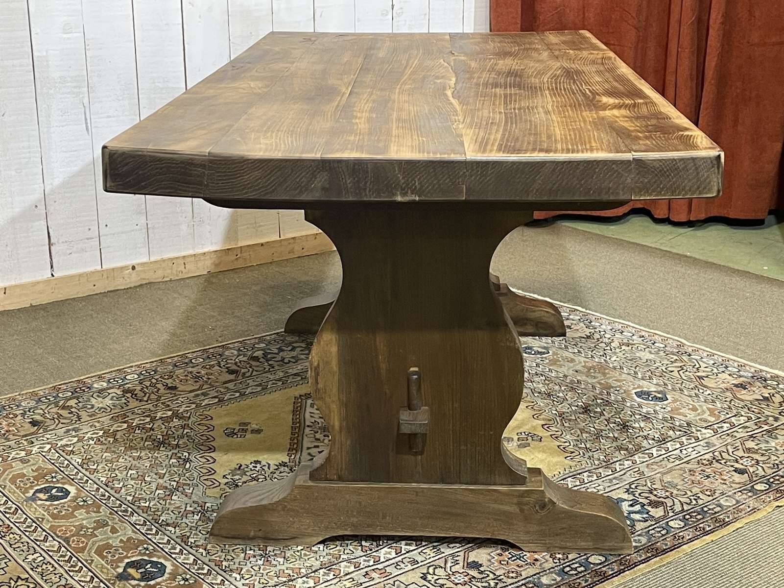 70s elm monastery table