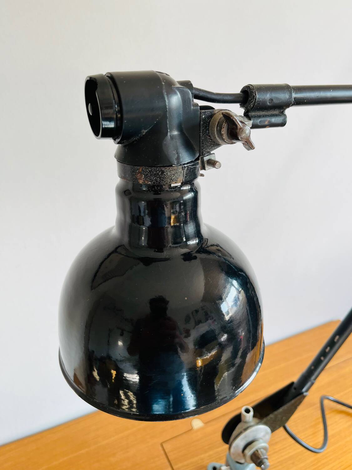 Old Rademacher industrial lamp
