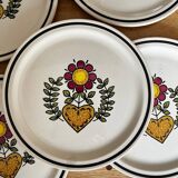 6 small plates