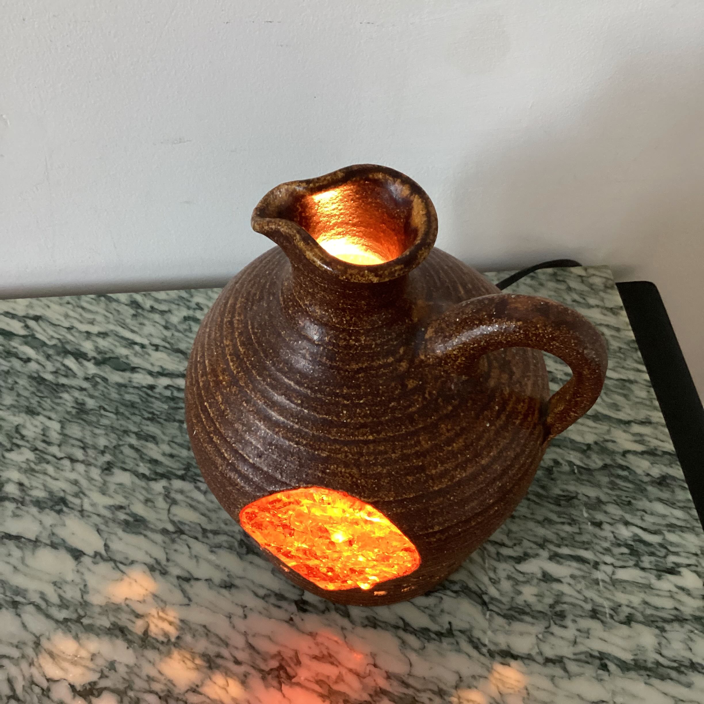 Accolay stoneware lamp