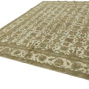 Hand-Knotted Anatolian Antique 1970s 280 cm x 376 cm Beige Wool Carpet