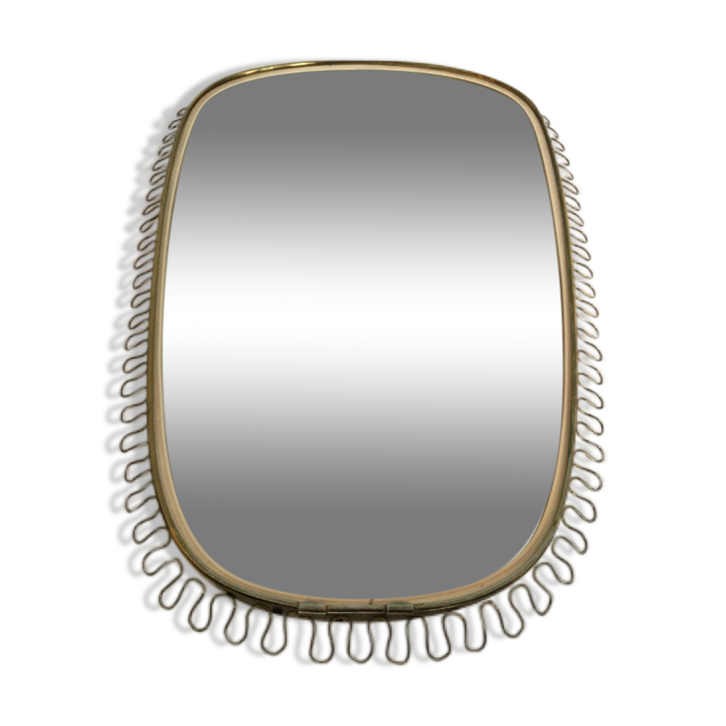 Vintage free-form mirror