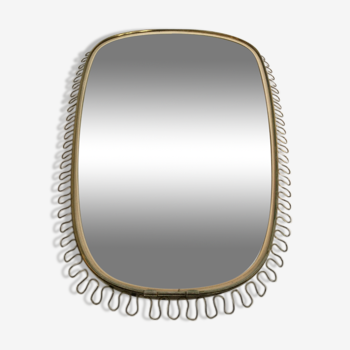 Vintage free-form mirror