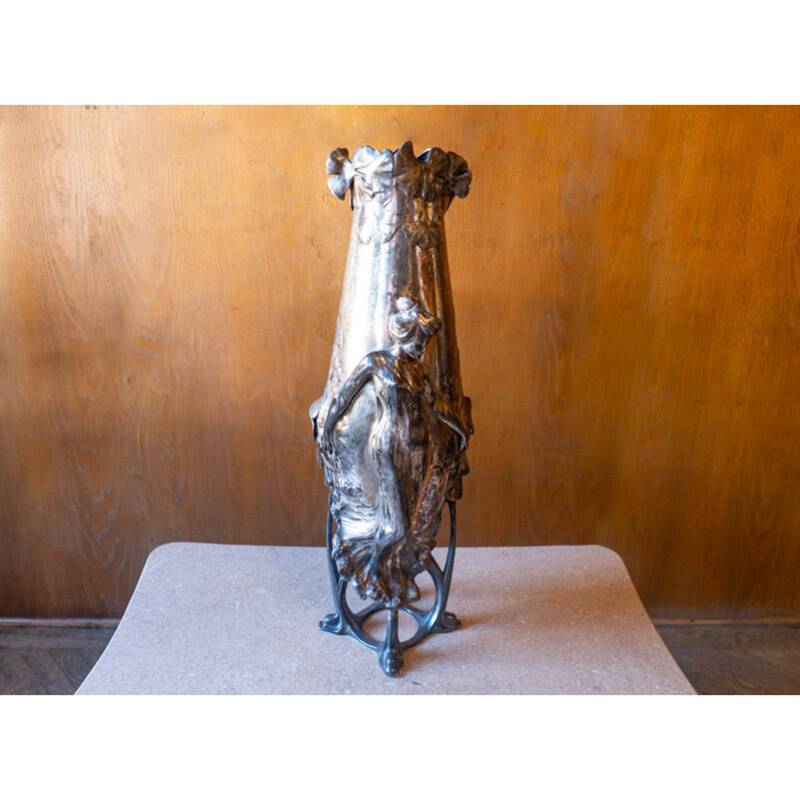 Sun vase by Hugo Leven, Germany 1900