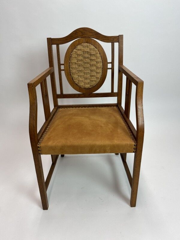 Armchairs by Hans Vollmer for Prag-Rudniker Korbwaren Viena